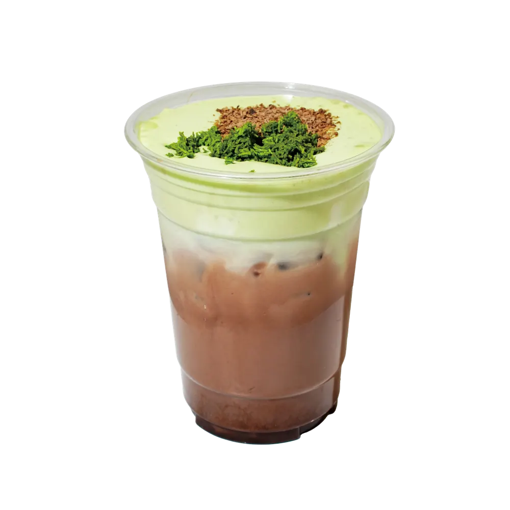 Pistachio & Cocoa Crisp Shred Drink — pistachio application by Nutoast