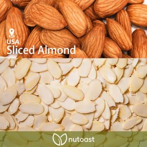 Nutoast Wholesale Chopped & Sliced Almond, Raw