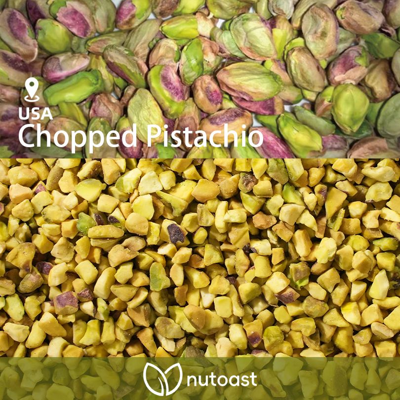 Chopped Pistachio, Roasted & Raw